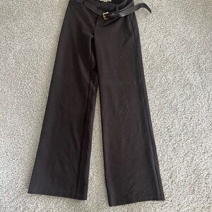 Michael Kors Elegant Black Wide-Leg Women's Pants